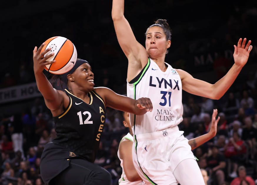 Lynx let 50-point first half go to waste in 96-95 loss at Las Vegas