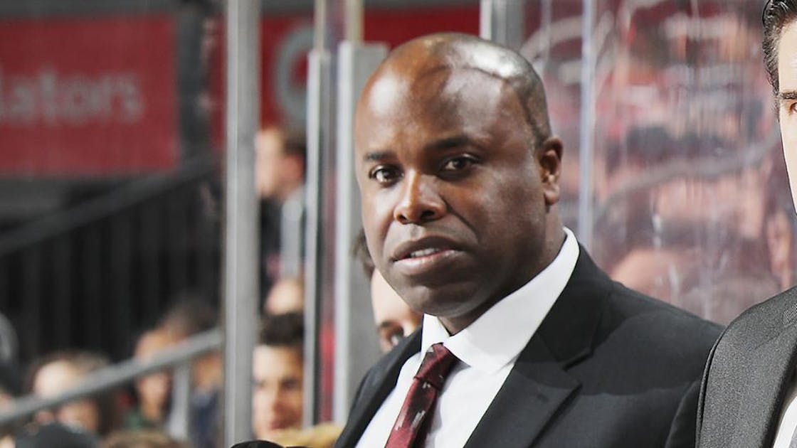 Sharks hire Mike Grier as NHL's first Black GM