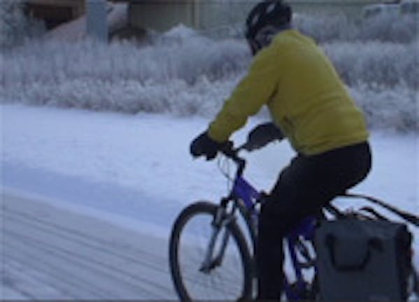 Winter biking just part of the year-round commute