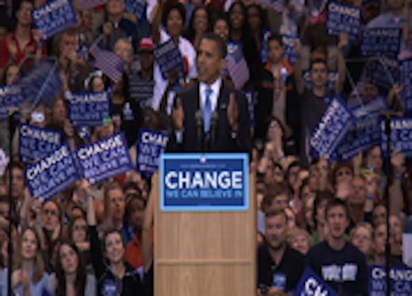 Obama's victory speech