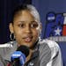 Connecticut's Maya Moore at the Final Four in April.