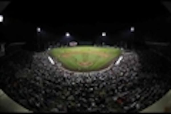 Time-lapse video: Twins vs. Red Sox