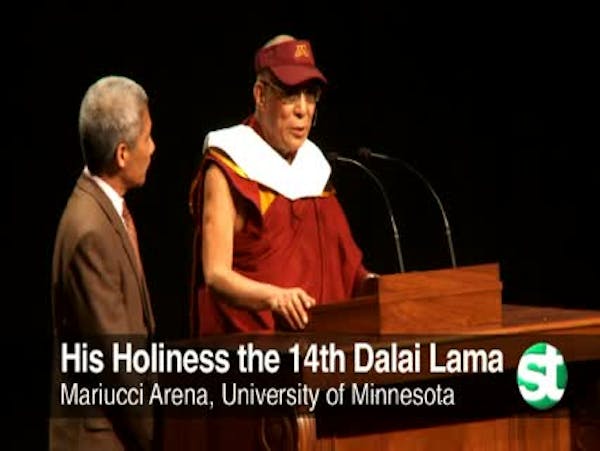 Dalai Lama accepts honorary U degree