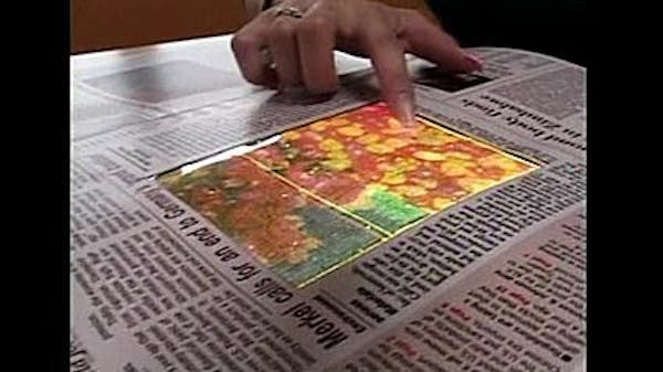Taiwan brings foldable touch-screens closer to reality