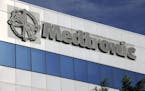The logo of Medtronic Inc. is displayed at Medtronic Singapore Operations (MSO)