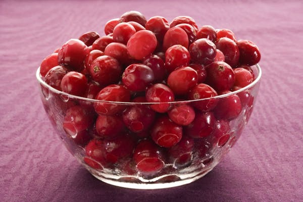 When the season gives you cranberries, make sorbet.