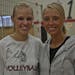 Abby Wolpern plays volleyball on her high school team, which is coached by her sister Cassie Wolpern.