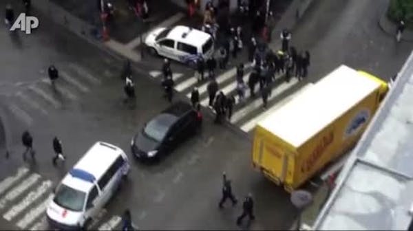 Raw video: Death toll in Belgian attack growing