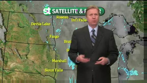 Afternoon forecast: Snow showers, then a warm-up