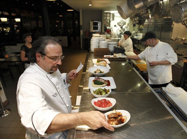 Chef Lenny Russo prepares tasty plates using only the freshest ingredients from local farms.