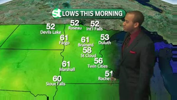 Morning forecast: Warm and windy