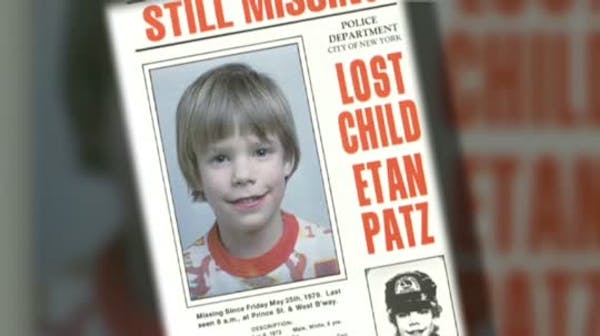 N.Y. man says he killed missing boy in '79