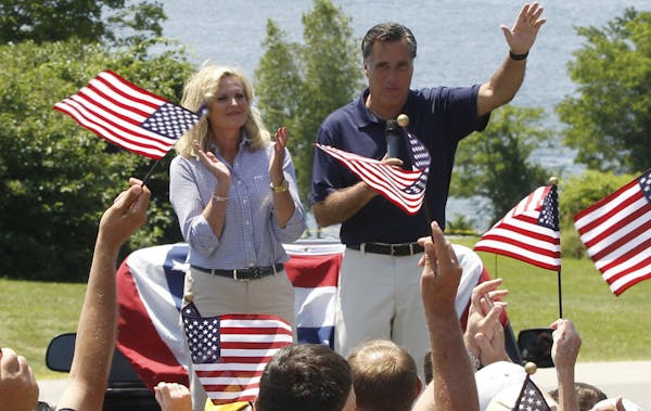 Ann Romney says woman being eyed for ticket