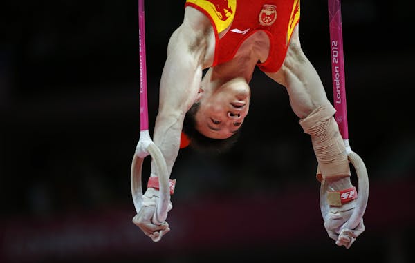 China takes gold, U.S. fifth in gymnastics