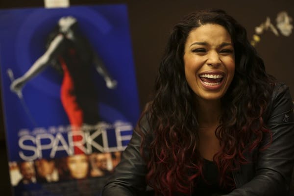 Jordan Sparks talked about her new movie "Sparkle" during a recent appearance at the Mall of America.