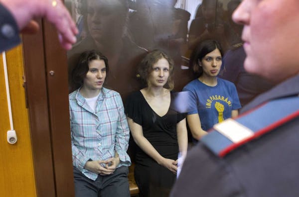 Pussy Riot members sentenced to 2 years each