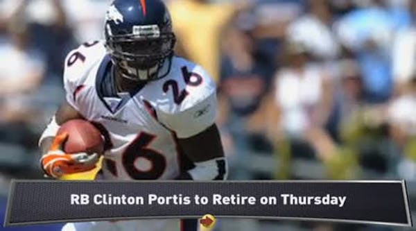 Clinton Portis to retire Thursday