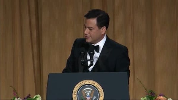Kimmel pokes fun at Obama, Secret Service