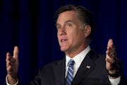 Republican presidential candidate, former Massachusetts Gov. Mitt Romney