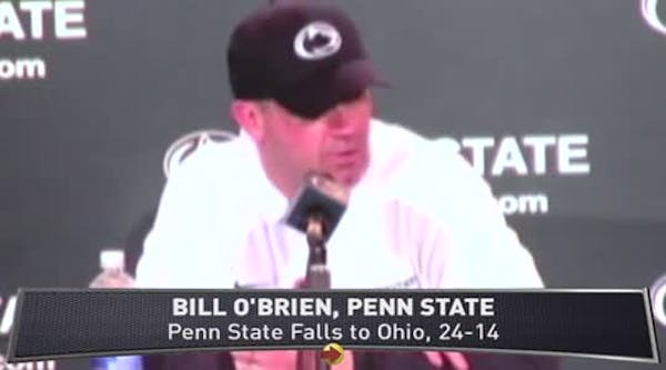 Bill O'Brien speaks on Penn State loss