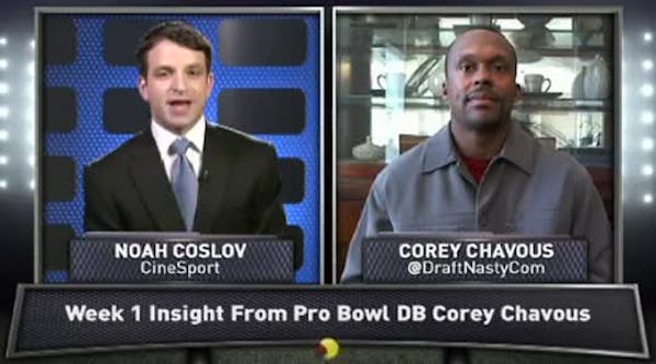 Week 1 NFL Insight from Corey Chavous