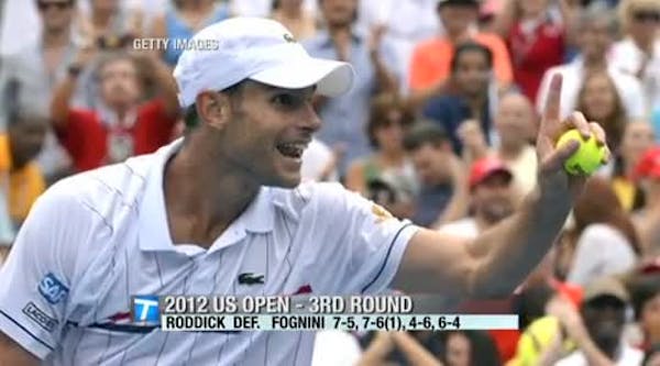 Roddick, Djokovic advance in U.S. Open
