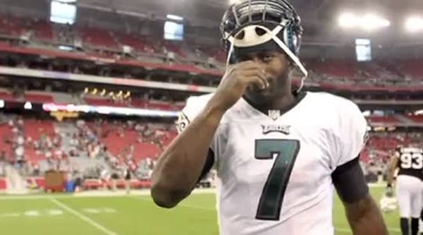 Vick, Eagles crushed by Cardinals