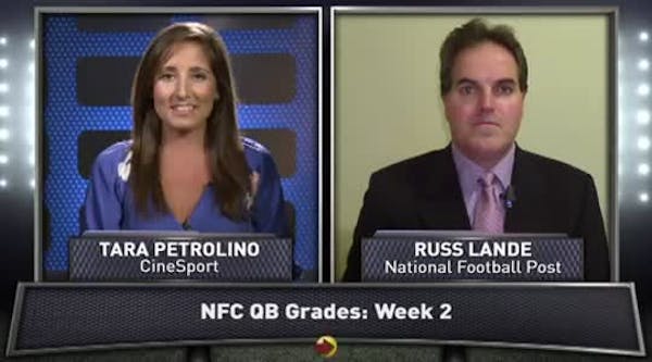 Week 2 NFL QB Grades: NFC