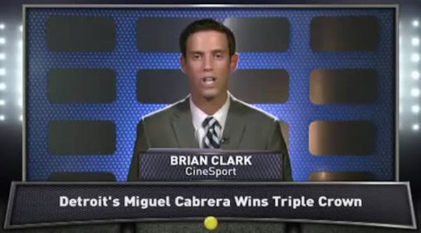 Miguel Cabrera wins AL Triple Crown