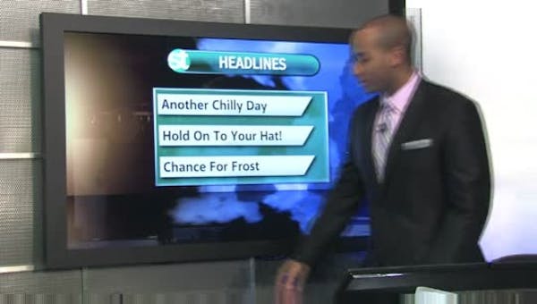 Morning forecast: Chilly, windy