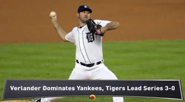 Verlander, Tigers put Yankees on brink