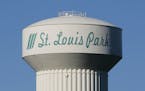 The St. Louis Park water tower.