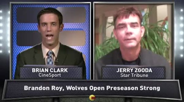 Timberwolves sharp in preseason opener
