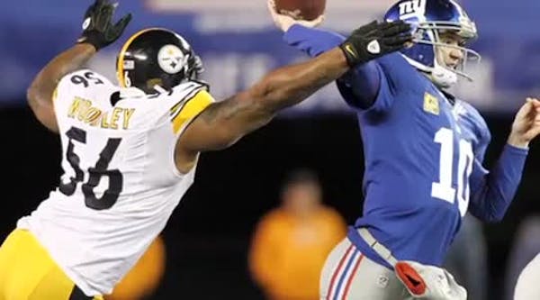 Eli Manning, Giants edged by Steelers