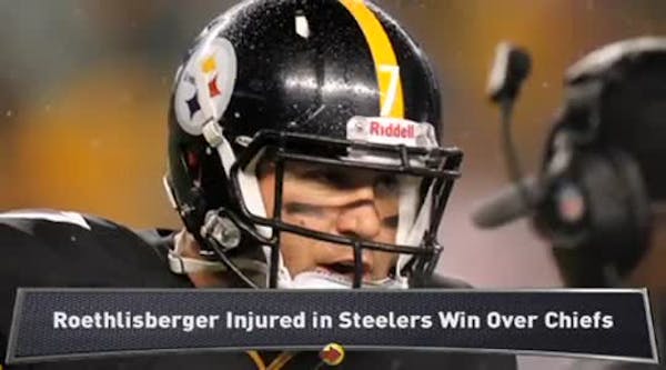 Roethlisberger hurt as Steelers top Chiefs in OT