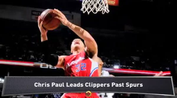 Clippers edge Spurs; Wizards winless