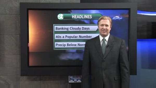 Evening forecast: Clouds are here to stay