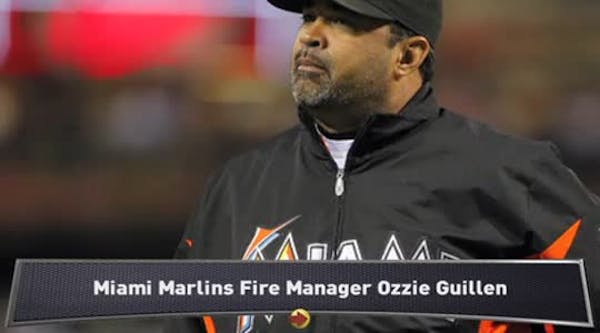 Miami Marlins fire Ozzie Guillen