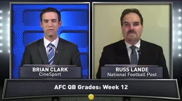 Week 12 NFL QB grades: AFC