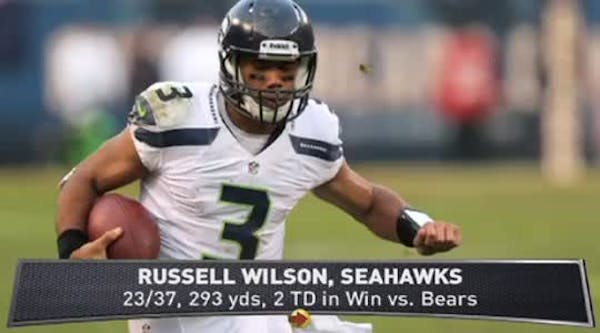 Wilson, Seahawks shock Bears