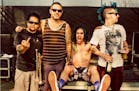 Photo by Katie Hovland; Publicity photo of NOFX