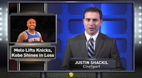 Anthony propels Knicks; Lakers lose again