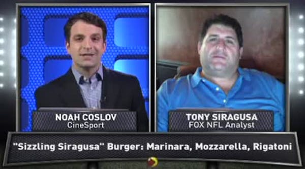 Tony Siragusa talks burgers and NFL