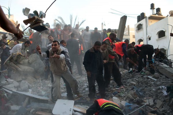Medics: Israel strike kills 11 civilians in Gaza