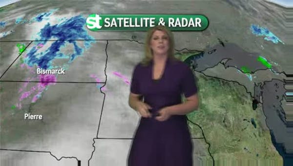 Evening forecast: Clouds here to stay, with precip to north