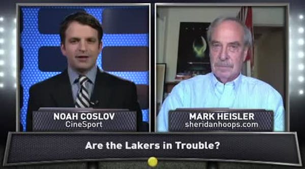 Are the Los Angeles Lakers in trouble?