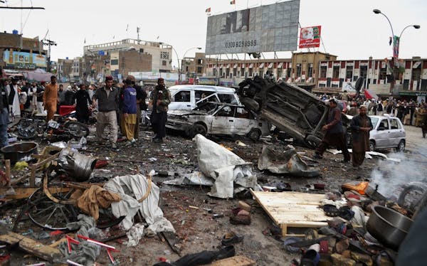 Bombings kill scores in Pakistan
