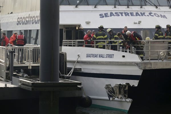 Ferry strikes NYC dock; several reported injured