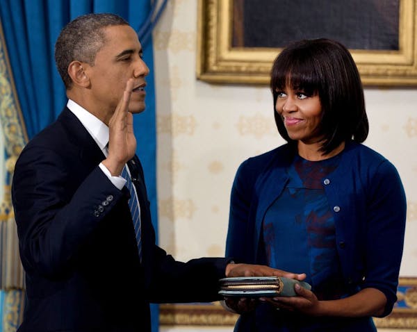 Obama sworn in for second term