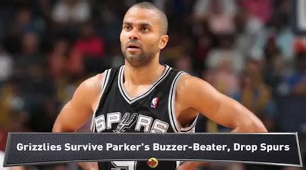 Grizzlies top Spurs; Lakers fall again